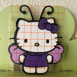 Hello kitty water proof vinyl sticker for Mirrors ,windows and anywhere on a car